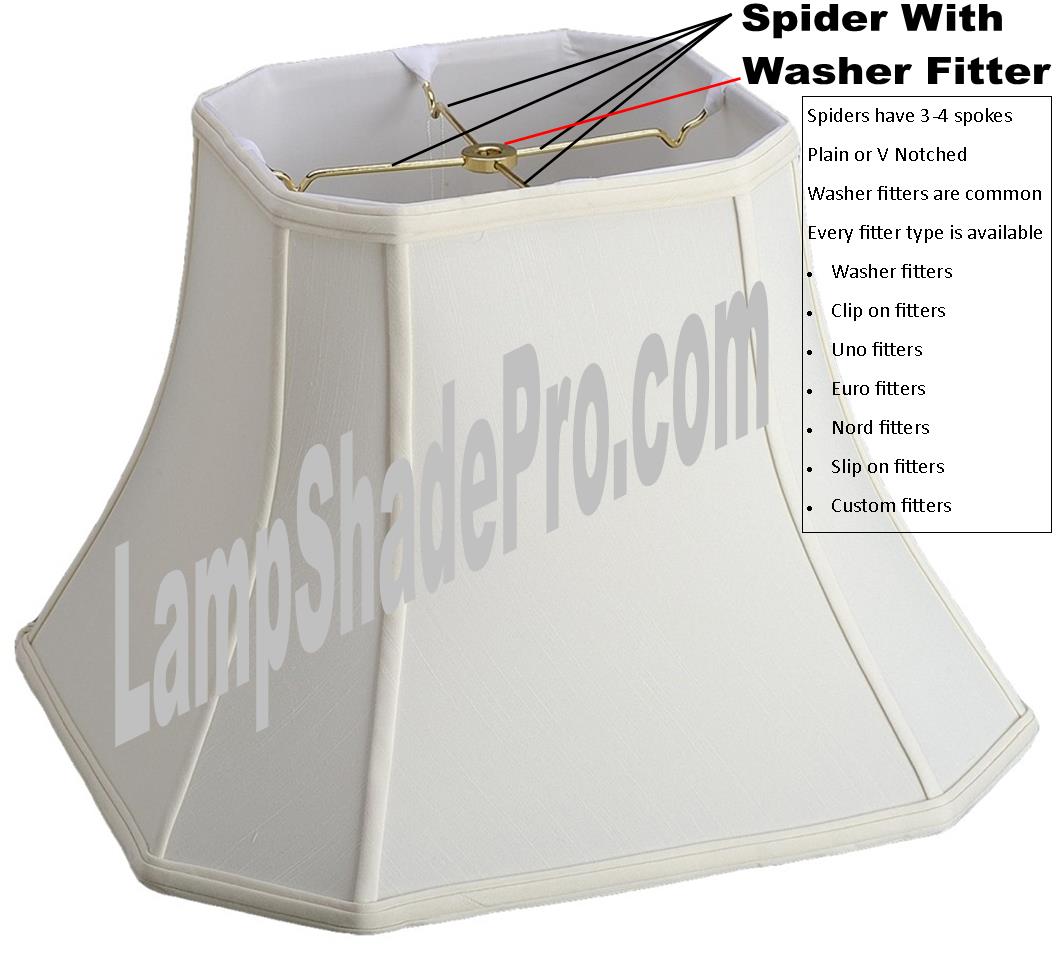 Lamp Shade Spider with Washer Fitter