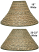 Bell Curve or Staright Side Sea Grass Lamp Shades