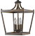 Bronze Lantern Pendant Light