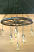 Wagon Wheel Chandelier Pendant Edison Lights