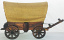 Vintage Covered Wagon Lamp