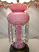 Pink Antique Glass Lamp