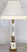Classic Vintage Ivory & Gold Lamp
