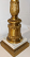 Vintage Brass & Marble Lamp
