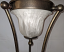 Bronze w/Alabaster Glass Lamp