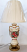 Vintage Hand Painted Porcelain Lamp