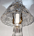 Vintage Pixie Crystal Lamp