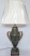 Porcelain Hollywood Regency Lamp