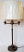 Vintage Iron Bouillotte Lamp