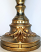 Vintage Mottled Gold Lamp 