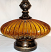 Vintage Hollywood Regency Lamp with Long Beaded Fringe
