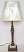 Vintage Charcoal Ash Lamp