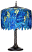 Blue Wisteria Tiffany Lamp