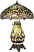 Dragonflies Tiffany Lamp with Lighted Base