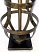 Bronze Iron & Marble Lamp