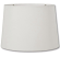 Rolled Edge Linen Drum Lamp Shade
