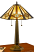 Mission Tiffany Table Lamp 