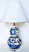 Blue & White Porcelain Lamp