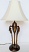 Antique Brass Rams Head Lamp