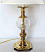 Crystal & Brass Lamp