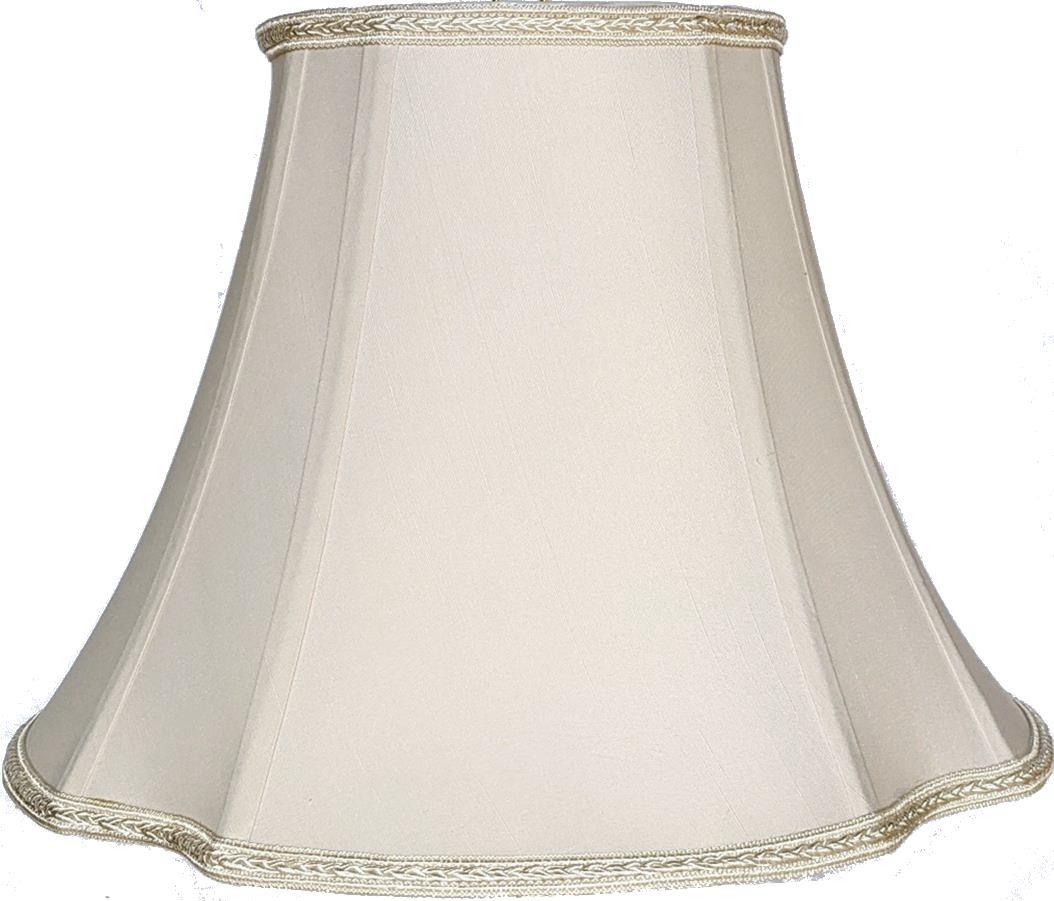Ivory Bell Silk Lamp Shade