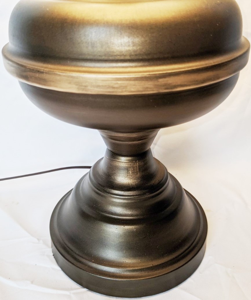 Bronze Lamp w/Font Body
