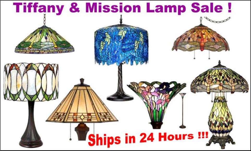 Tiffany and Mission Lamps