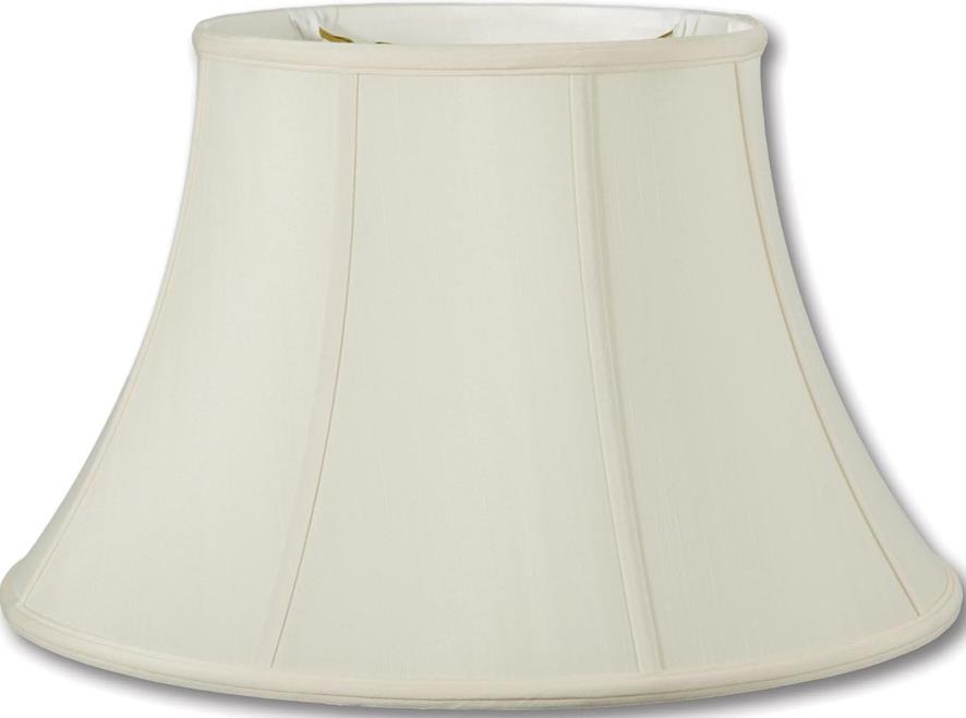 6 Way Silk Floor Lamp Shade Cream, White, Beige, Black 17-19"W - Sale !