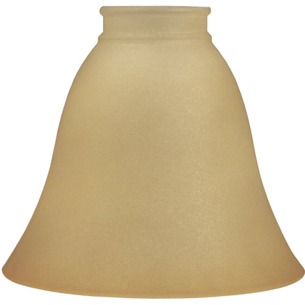 Beige Glass Shade for Bridge Arm Lamps 2.25" Fitter - Sale !