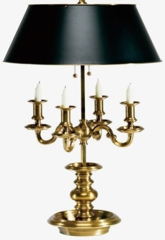 Example of Bouillotte Lamp Shade For Candelabra Lamps