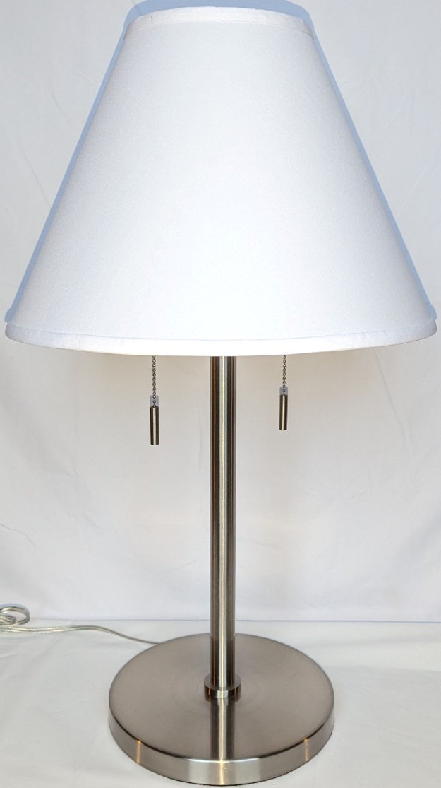 Brushed Steel Reading Lamp 24"H - Sale !