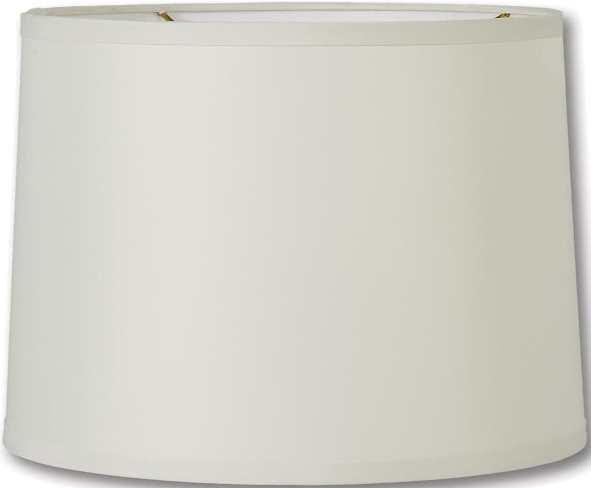 Fine Linen Drum Lamp Shade Cream, Off White, Natural 12-18"W