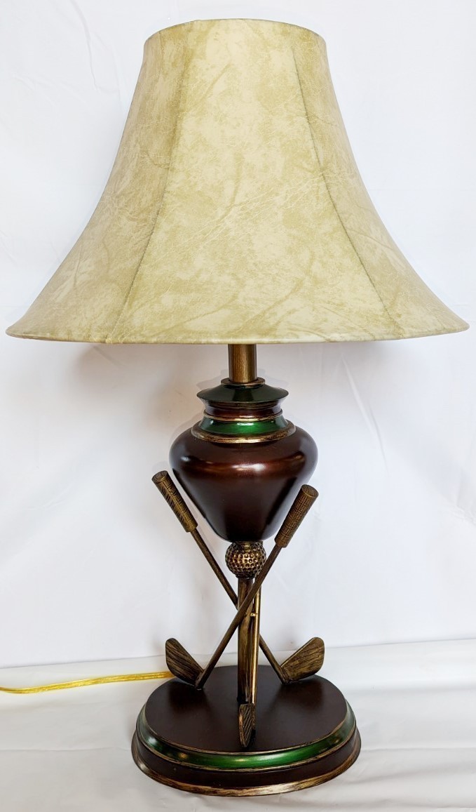 Golf Lamp 24"H - SOLD