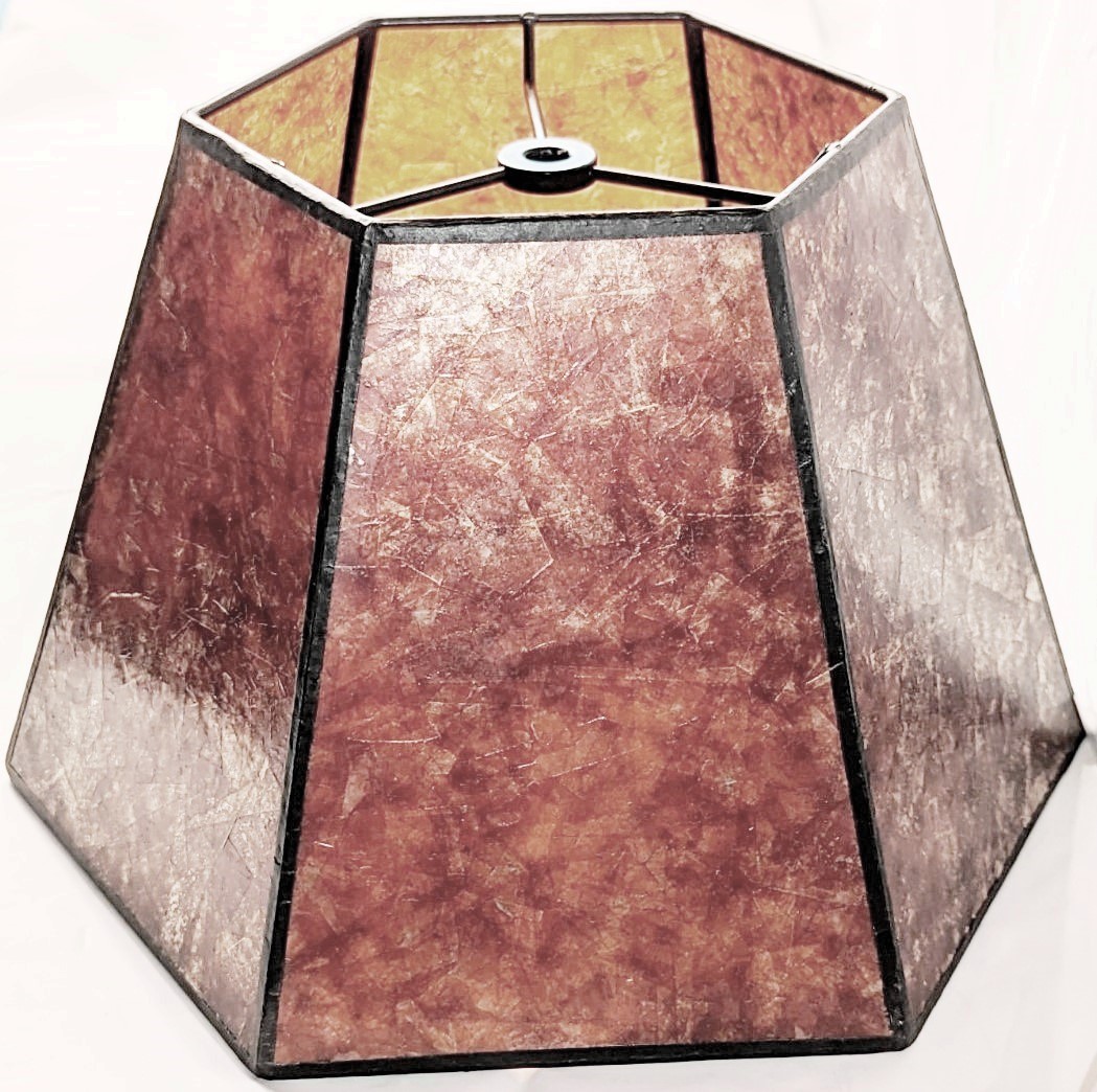 Hexagon Mica Lamp Shade 8-16"W - Sale !