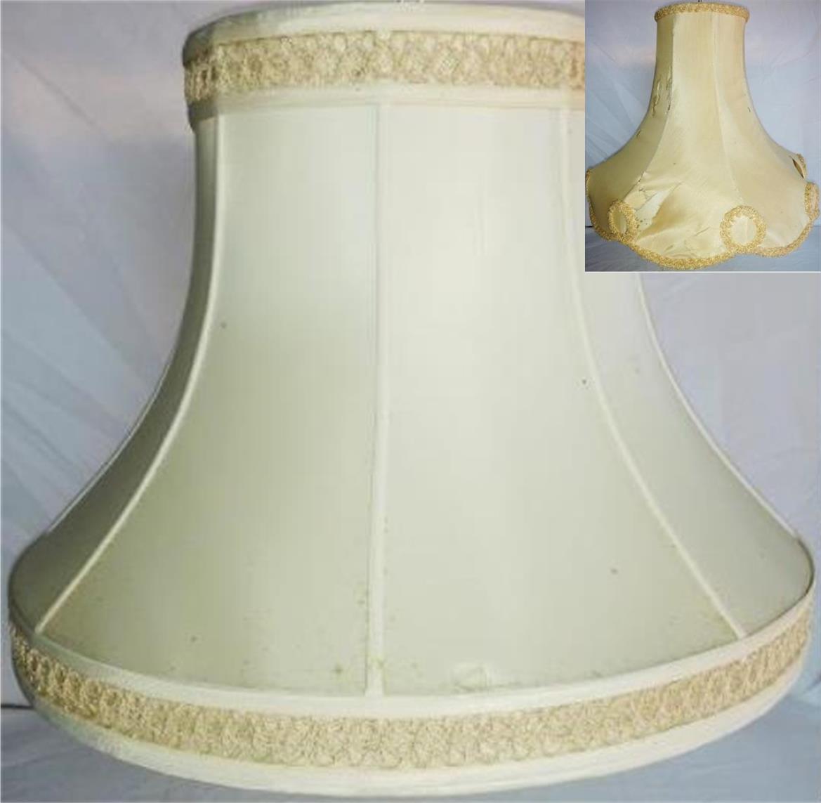 Silk Lamp Shades Recover Projects