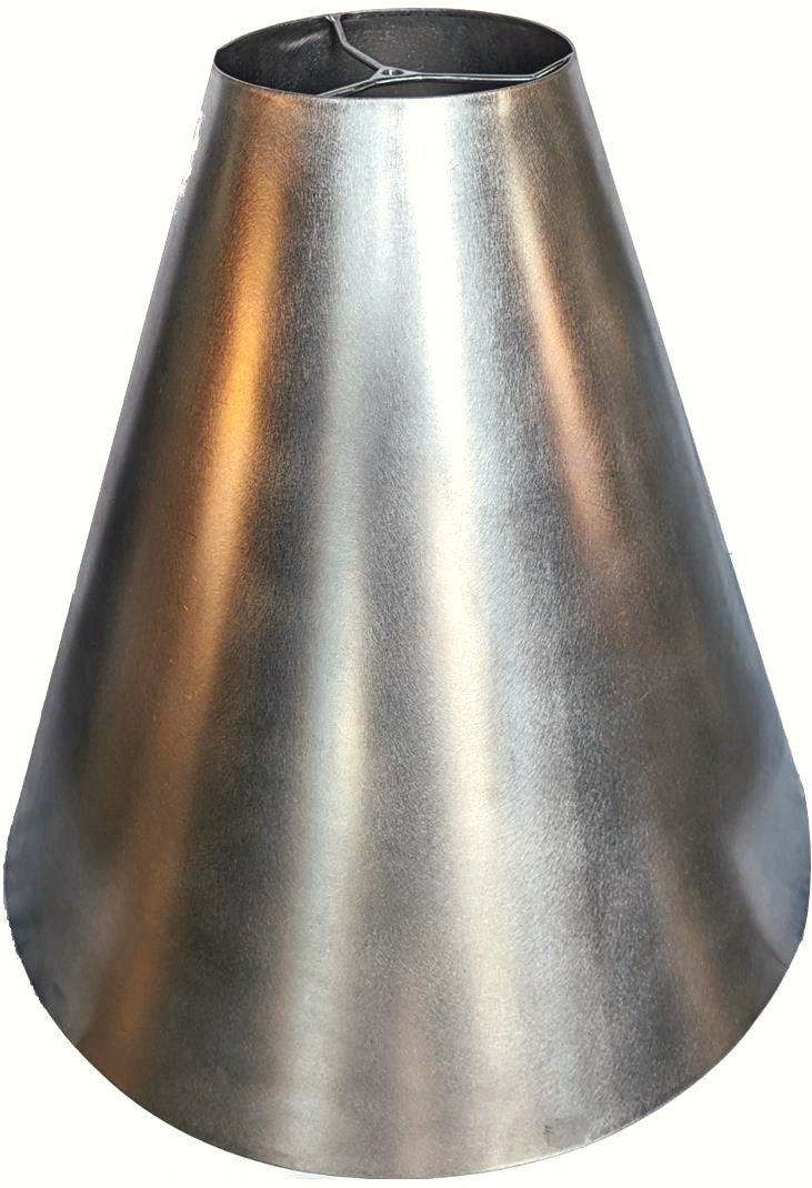 Large Cone Metal Lamp Shade - Any Size