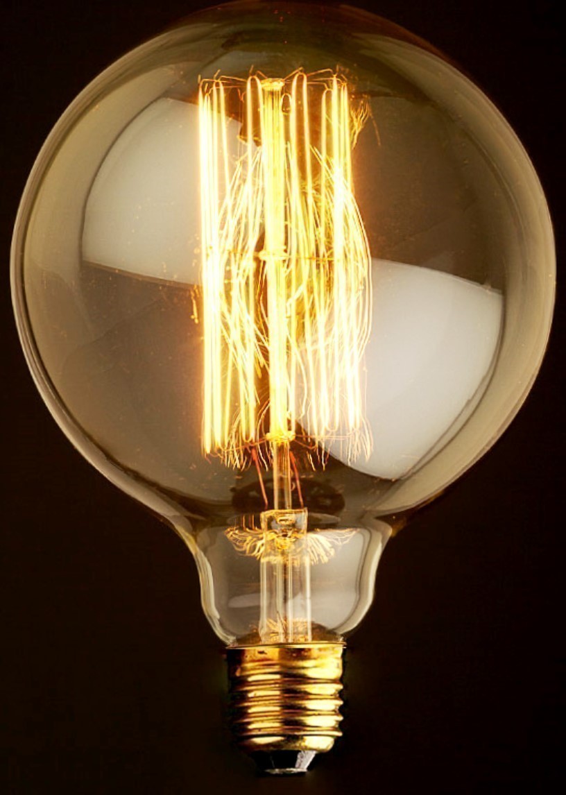 Large Vintage Edison Light Bulb - Sale !