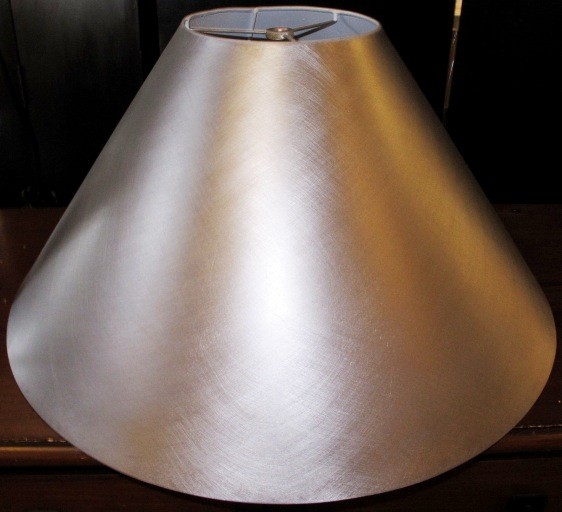 Cross Hatch Texture Metal Lamp Shade