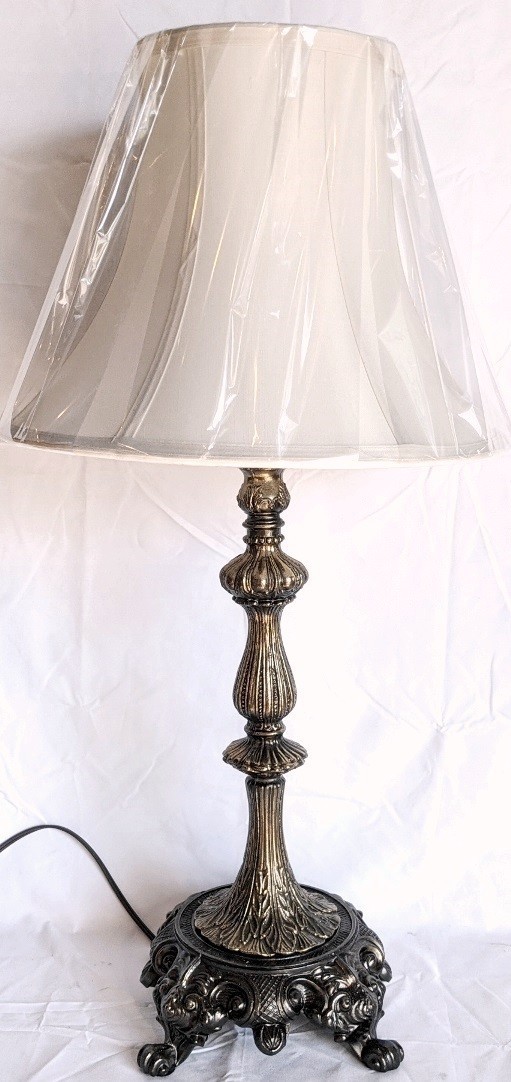 Ornate Vintage Lamp 28"H - SOLD