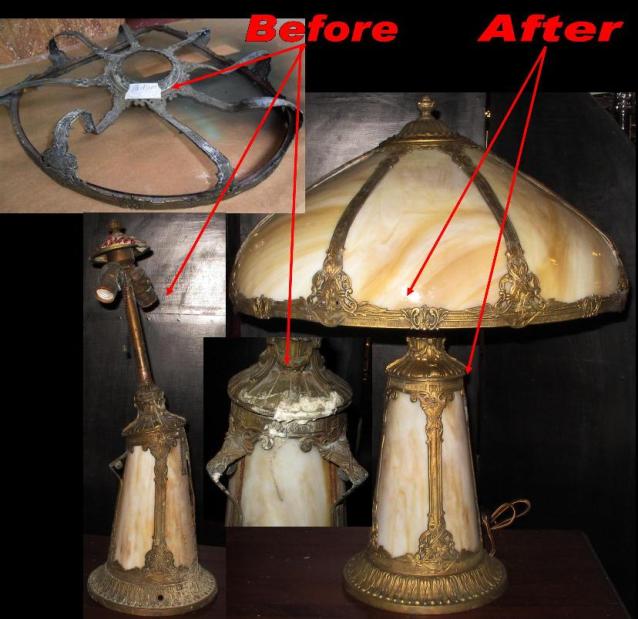Hurricane Katrina Destroyed This Slag Lamp