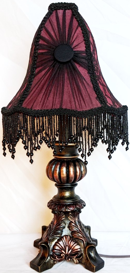 Small Vintage Victorian Lamp 16"H - SOLD