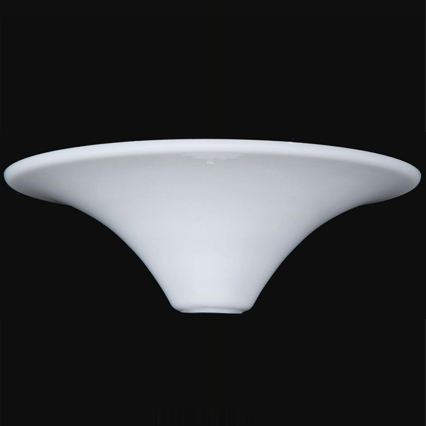 Stiffel Torchiere Shade White Glass 15, Stiffel Floor Lamp Shades Replacement