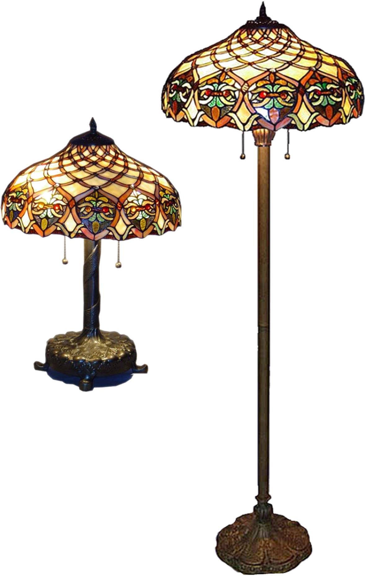 Victorian Tiffany Table or Floor Lamp - SOLD