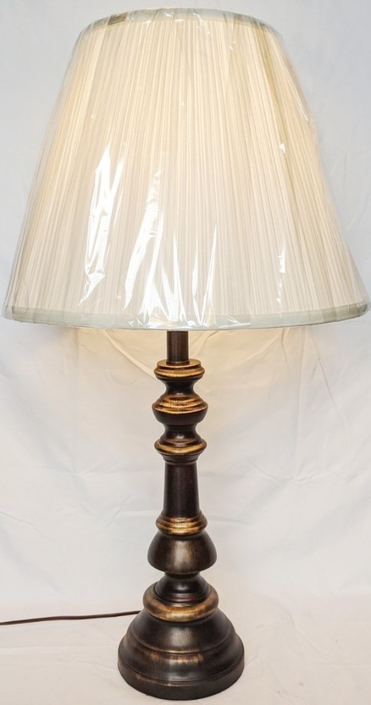 Bronze & Gold Lamp 30"H - Sale !