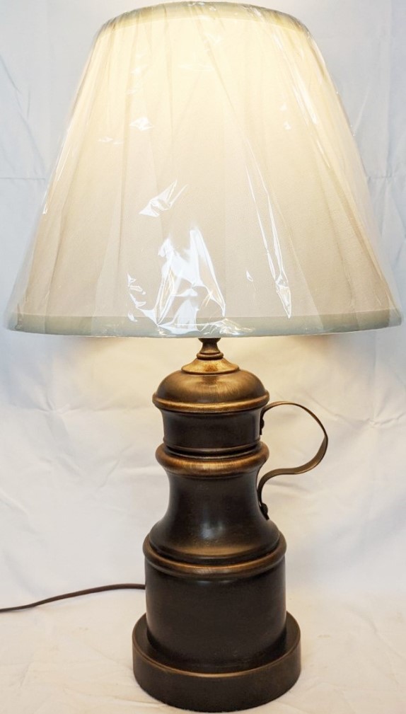 Bronze Lamp w/Handle 20"H - Sale !