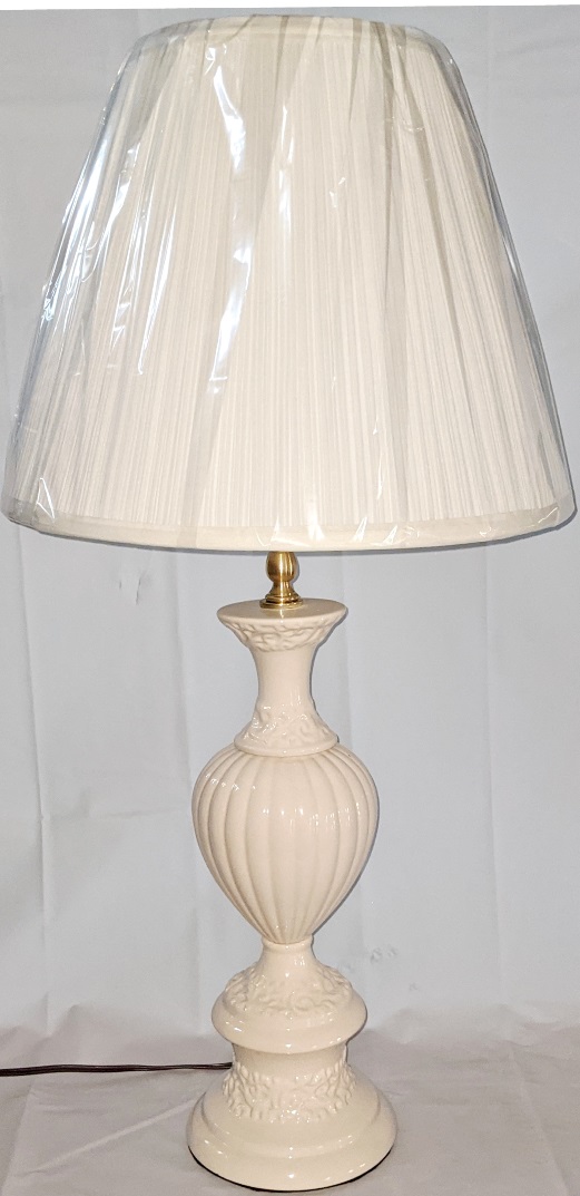 Vintage Porcelain Lamp 28"H - Sale !