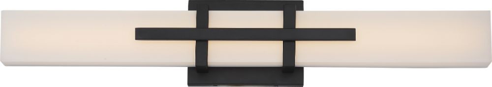 Grill LED Aged Bronze Acrylic Lens Wall Light 24"Wx4"H