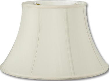 Bell Lamp Shade Cream, White, Beige 15-19"W