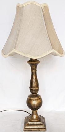 Antique Gold Lamp 28"H - Sale !