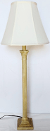 Antique Ivory Buffet Lamp 31"H - Sale !